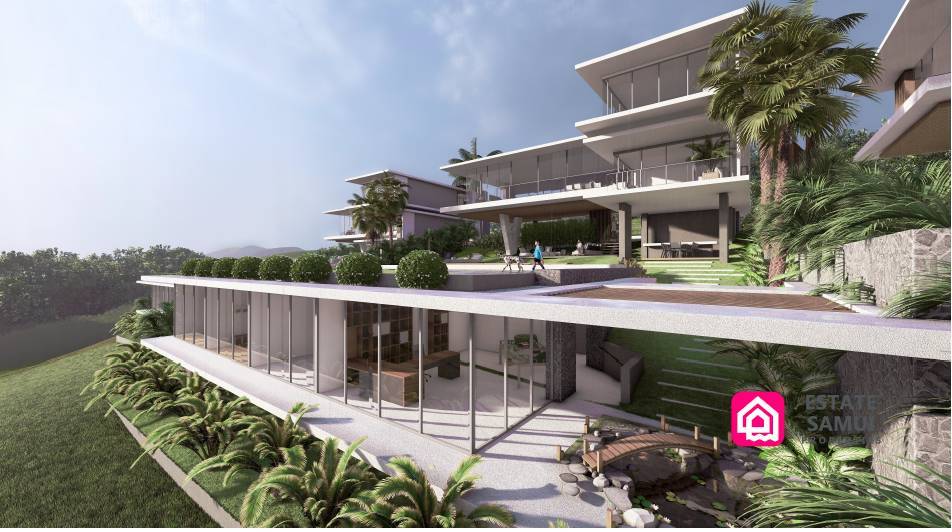 luxury sea view villas