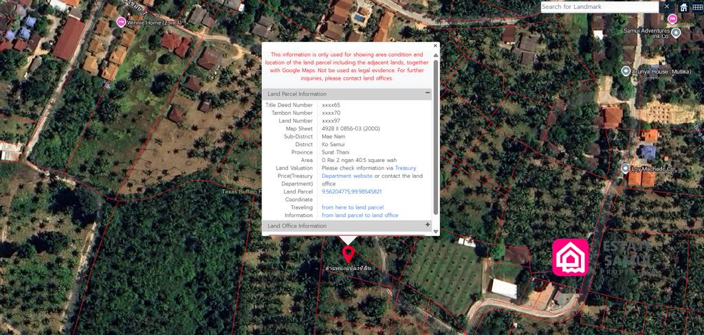 coconut land plot for sale