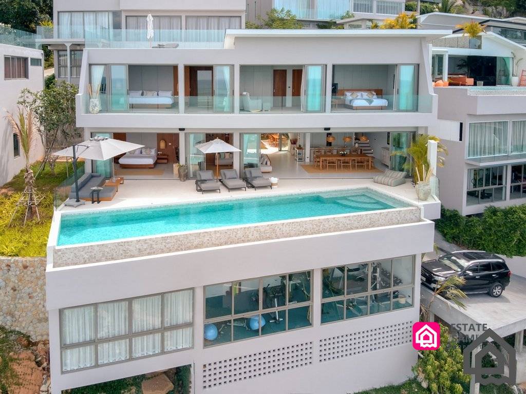 supreme sea view villa, long term rental