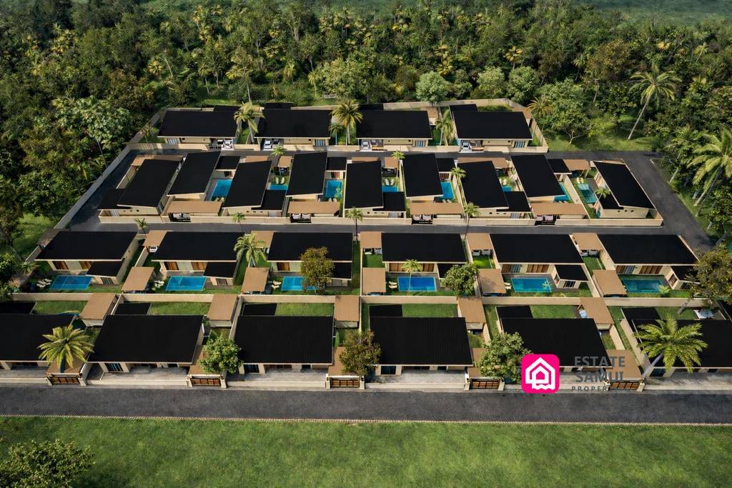 Modern maenam Villas