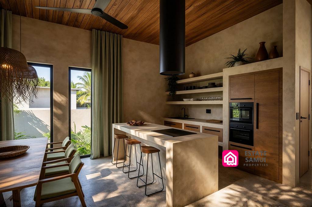 Modern maenam Villas