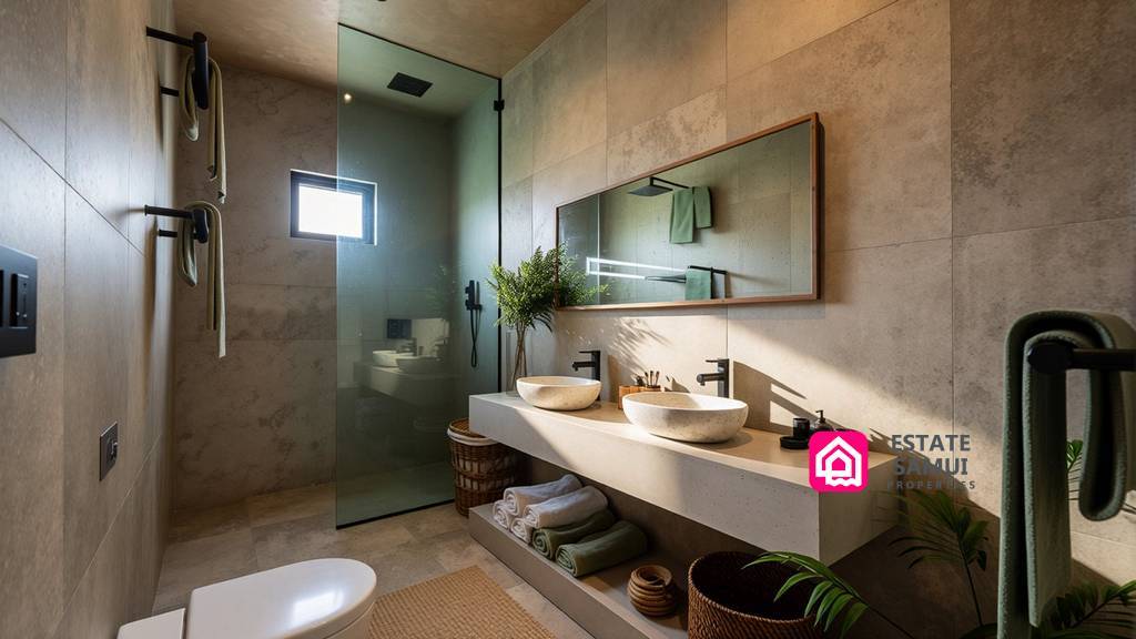 Modern maenam Villas