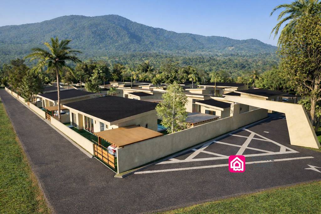 Modern maenam Villas