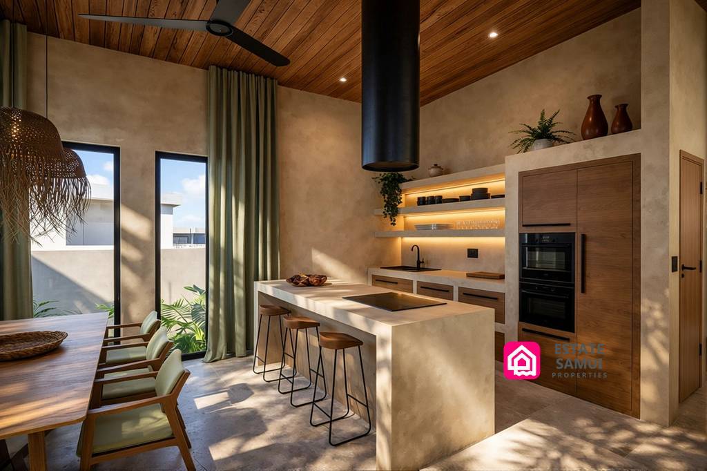 Modern maenam Villas