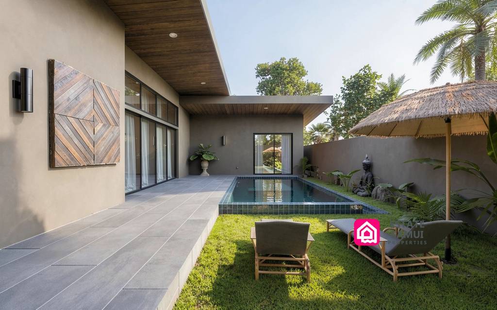 Modern maenam Villas