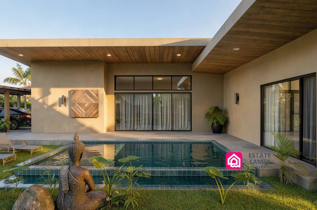 Modern maenam Villas