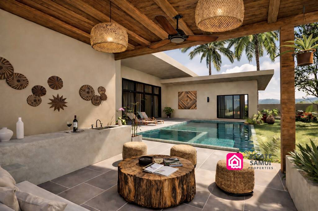 Expansive Maenam Villas