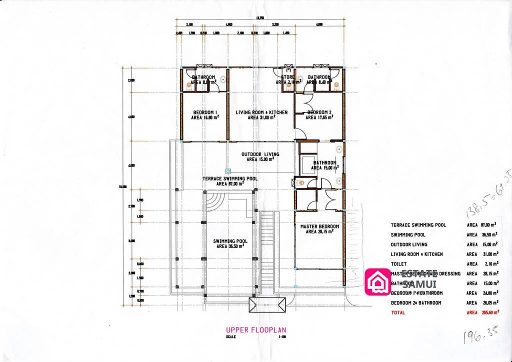 Spacious Lamai Pool Villa