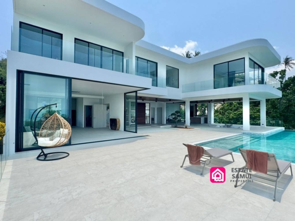 sea view contemporary villas for sale, koh samui
