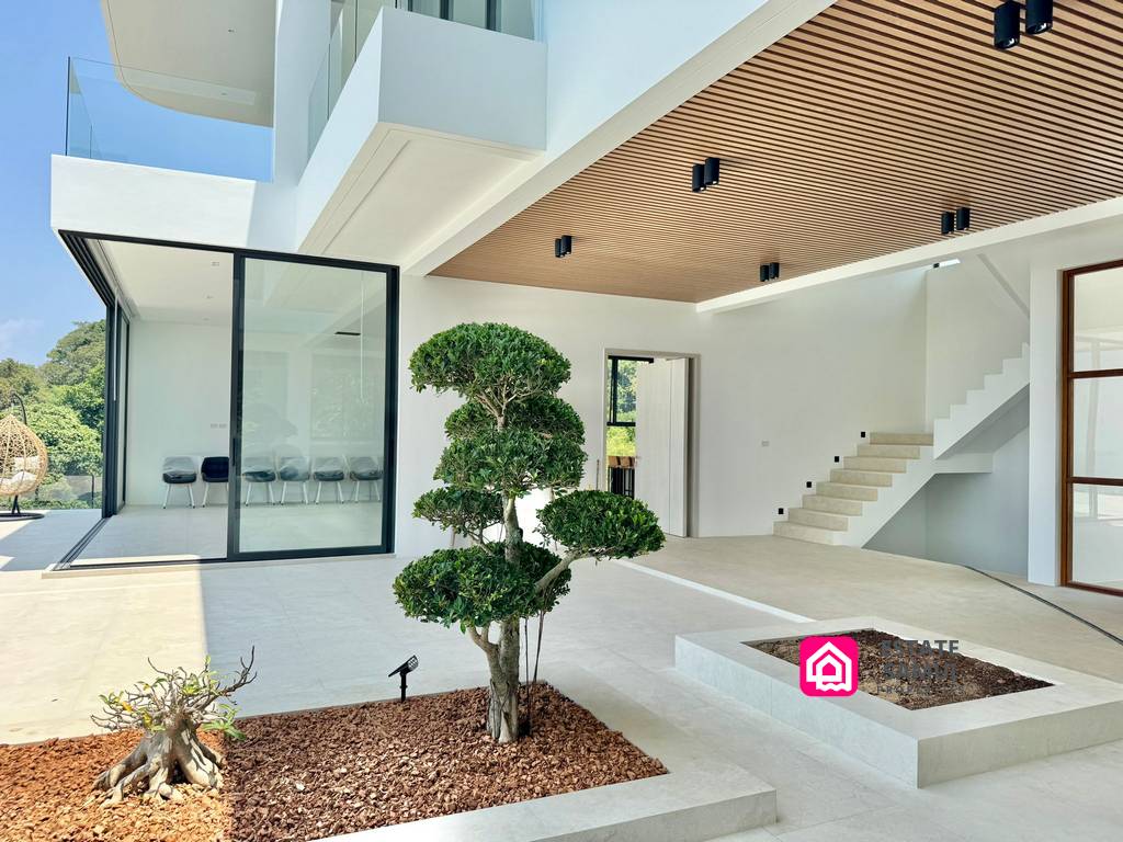 sea view contemporary villas for sale, koh samui