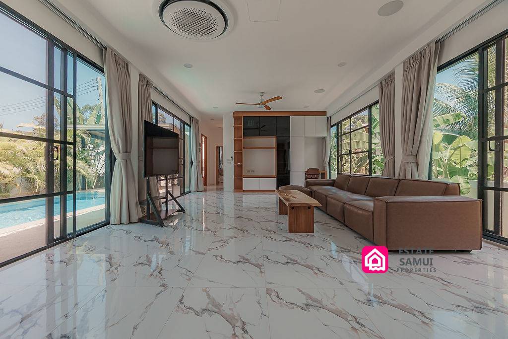 Modern Maenam Villa Samui